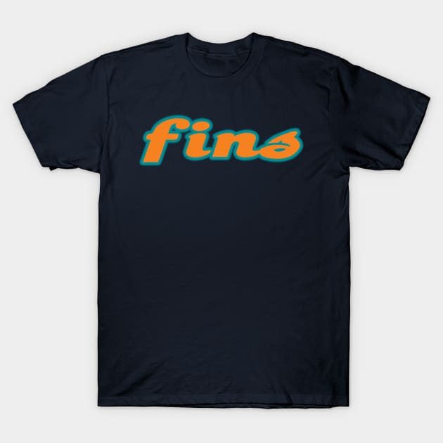 Fins! T-Shirt by OffesniveLine